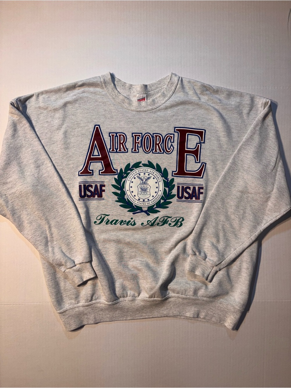 Vtg soffe United States Air Force Military California 90’s USA Sweatshirt Sz XXL